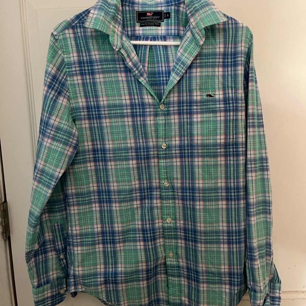 Vineyard Vines Men’s Small slim fit tucker shirt
